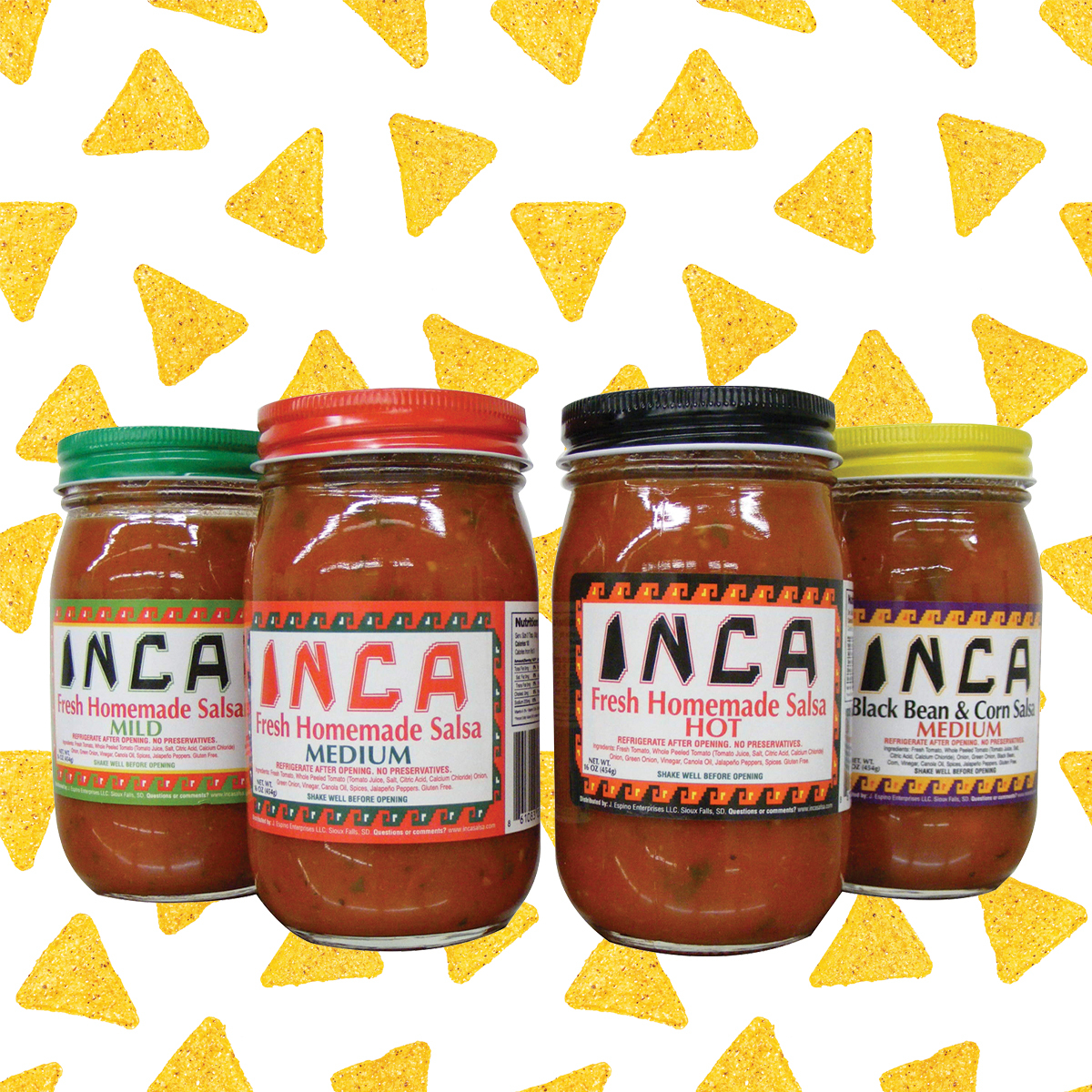 Inca salsa and chips