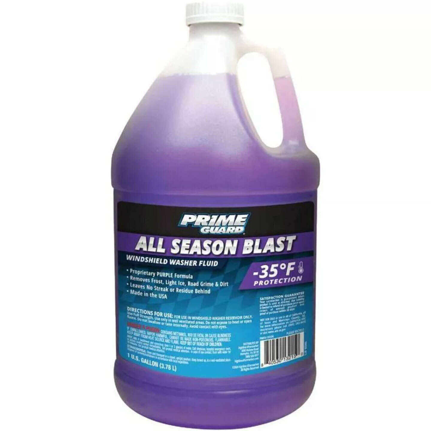 Prime guard windshield -35 degree Farenheight