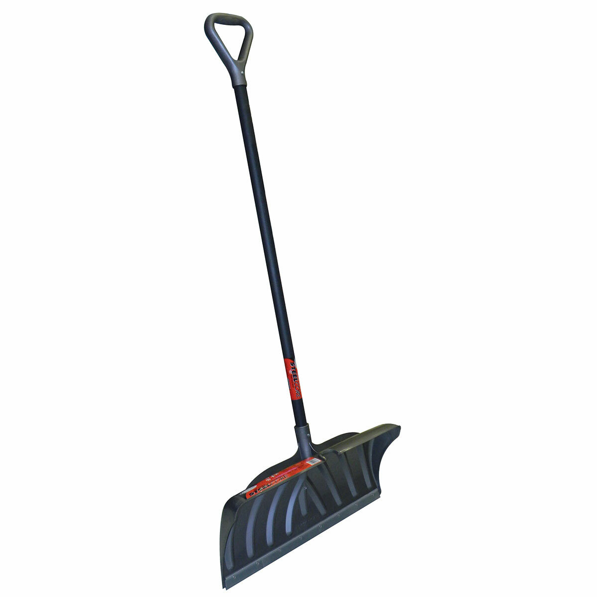 24" deluxe grip snow pusher