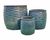 Grasslands Glazed Pottery Planters
