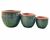Walleye Riverpot Glazed Pottery Planters