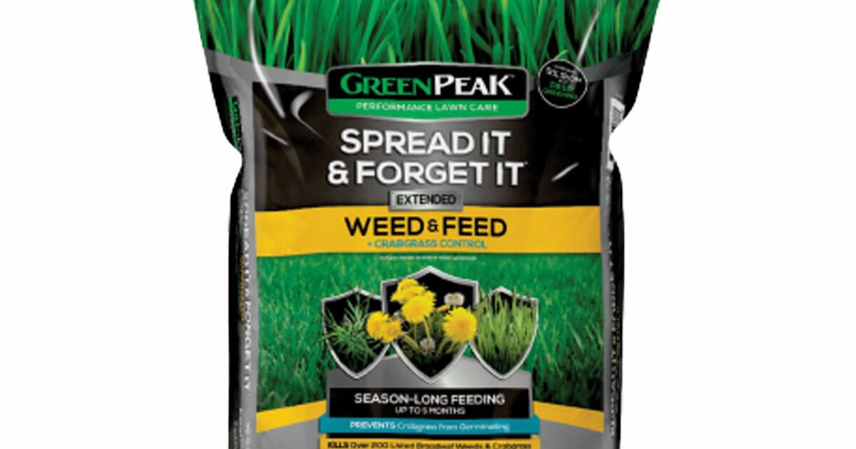 Greenpeak Spread It & Forget It Weed & Feed Fertilizer