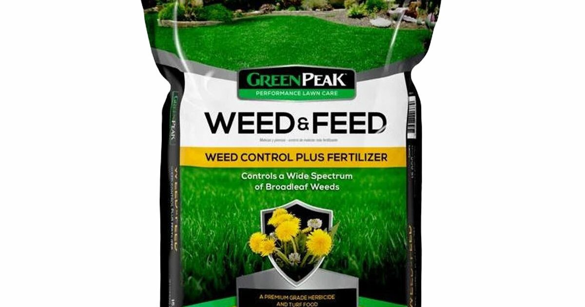 Greenpeak 15M Weed & Feed Fertilizer