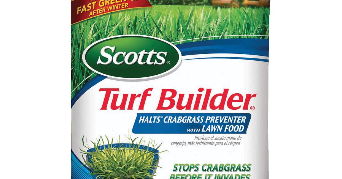 When To Apply Scotts Turf Builder With Halts