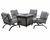 Canzo 5 piece fire pit set