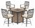 Madison Court 5-pc. Fire Pit Chat Set