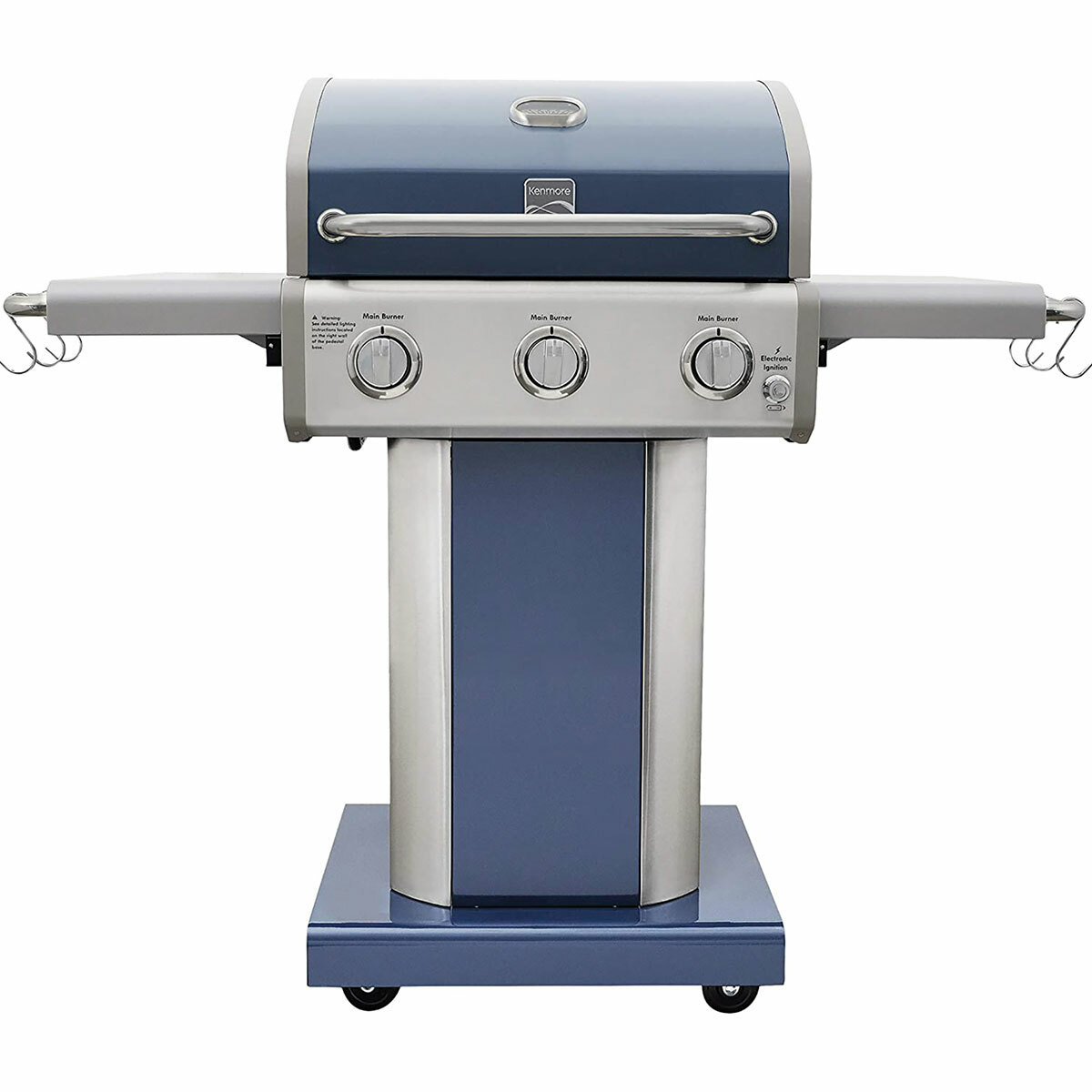 Kenmore pedestal Grill Blue