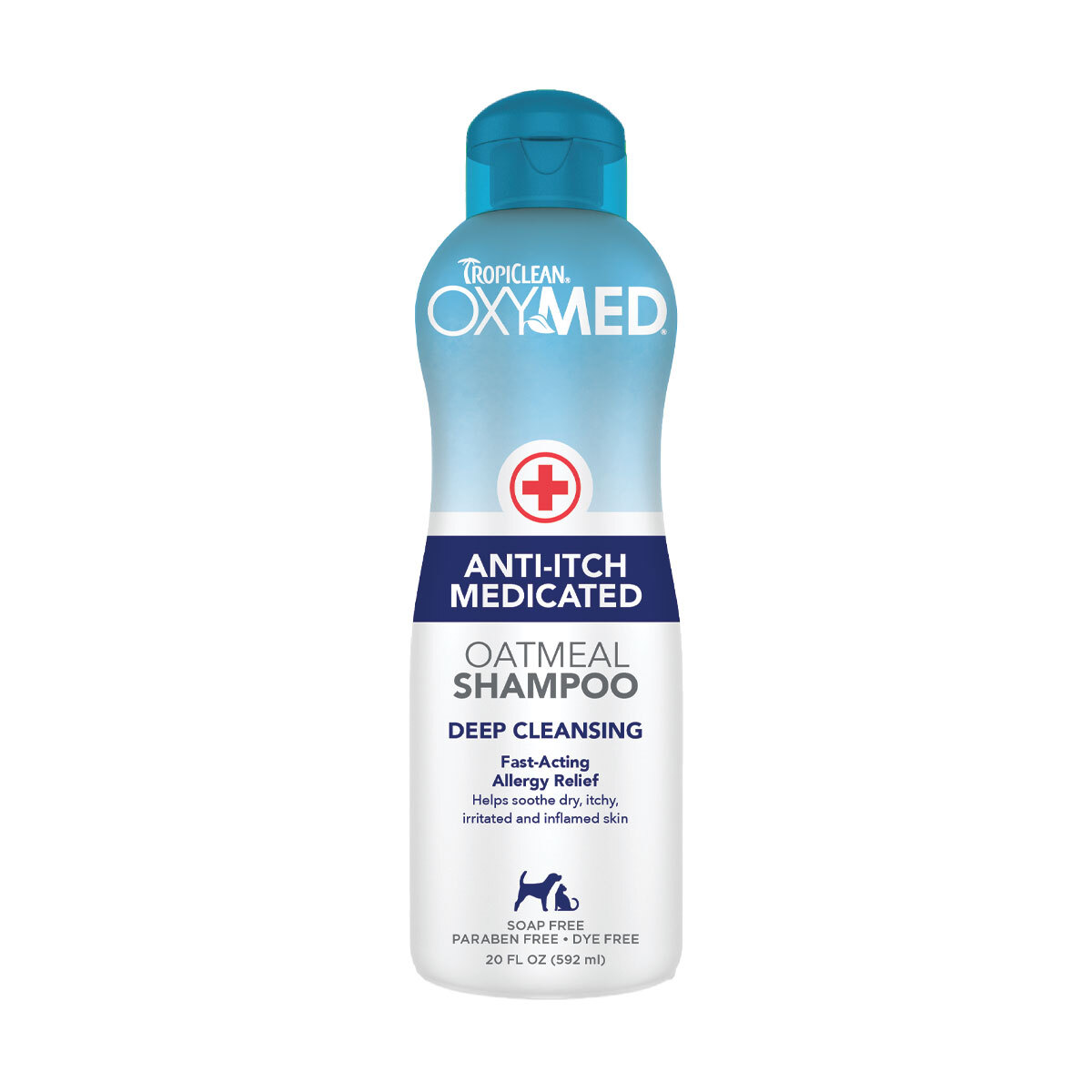 Tropiclean Oxymed Anti-Itch Medicated Shampoo 20-oz.