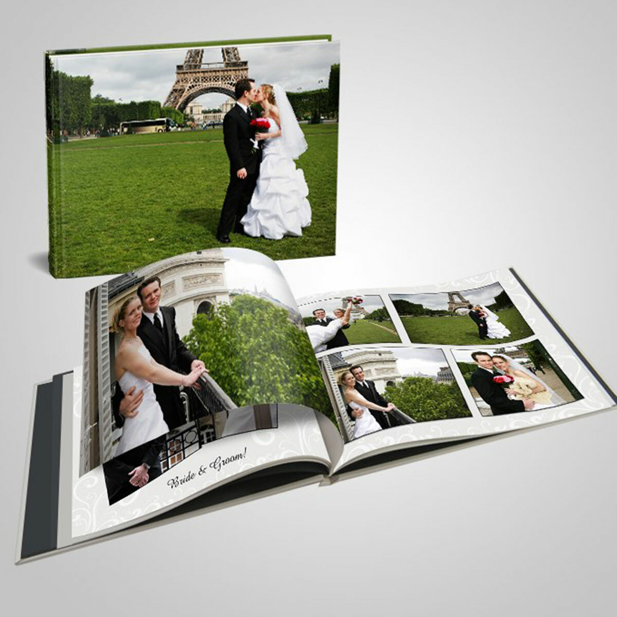 Photo Book with Wedding Photos