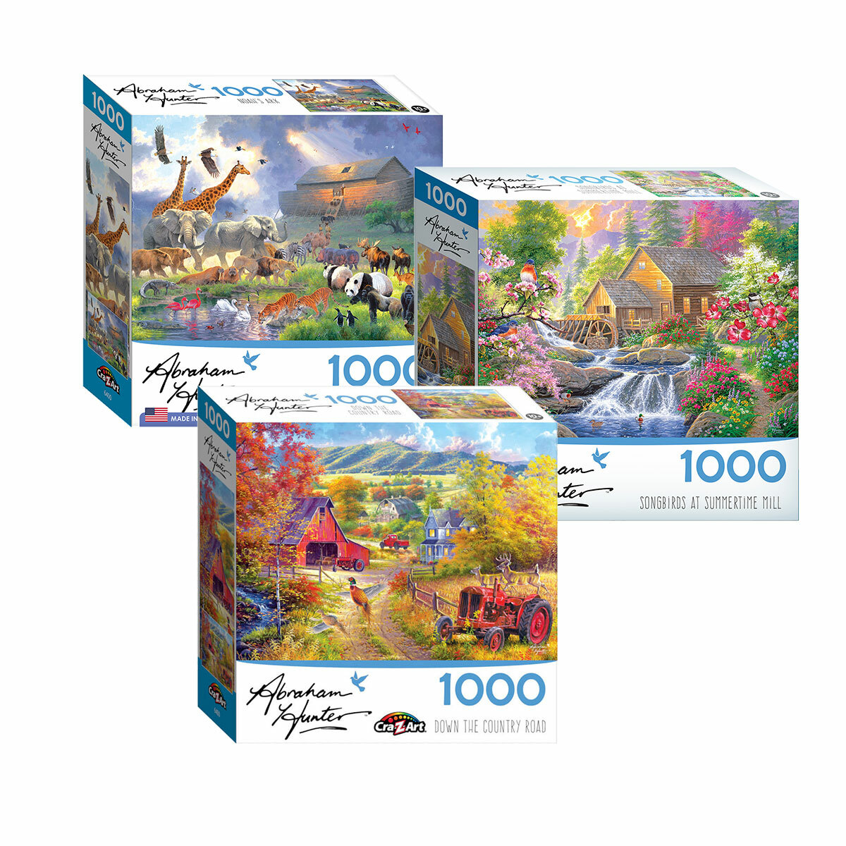 Abraham hunter 1000 piece puzzles