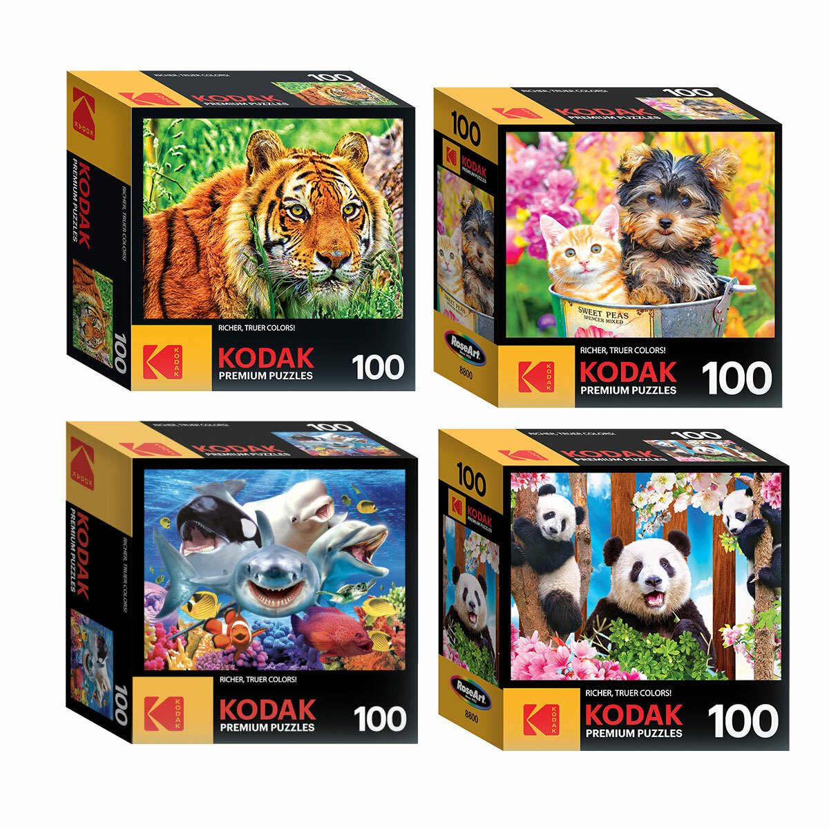 Kodak 100 piece puzzles