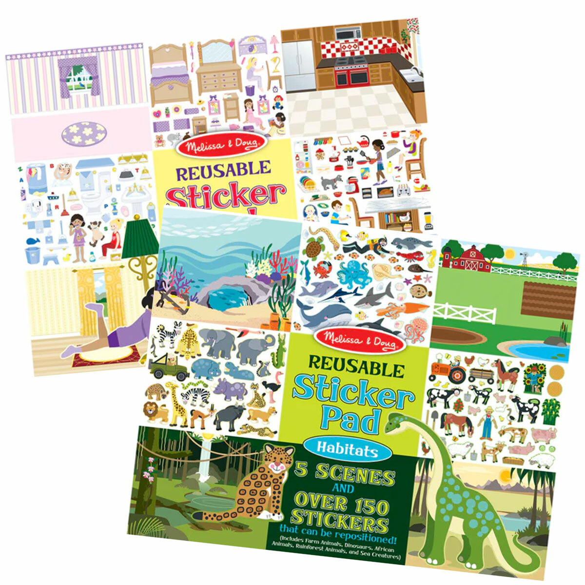 Melissa and Doug Reusable Sticker Pad