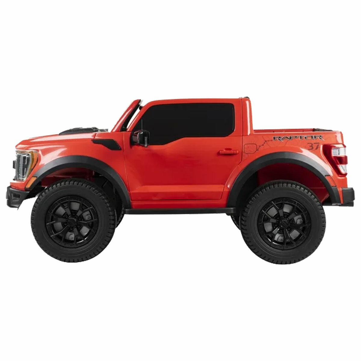 Ford F 150 12 volt Orange Ride On Side