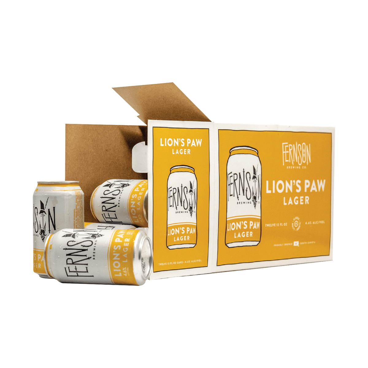 Fernson Brewing Company Lion's Paw Lager