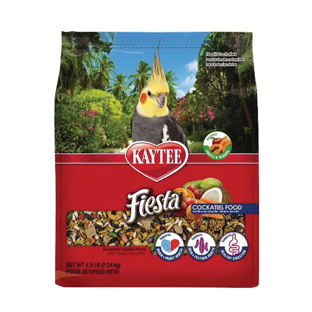 Kaytee Fiesta Max Cockatiel Bird Seed